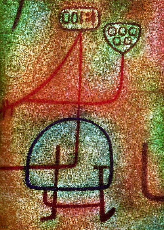 Paul Klee la belle jardiniere oil painting picture